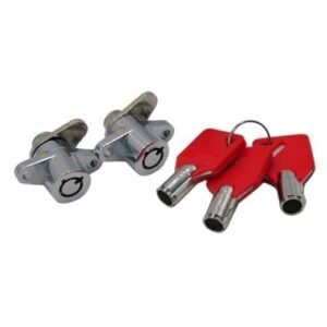 2xNew Red Hard Saddlebag Locks for 3Keys for Touring Electra | Other Luggage | Luggage | Motorcycle Accessories | Parts & Accessories