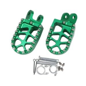 Motorcycle Footpegs Sturdy Highway Footrests for Motorcycle Accessories|1 Pair Motorcycle Foot Pegs|Pegs| Cycling |Sporting Goods