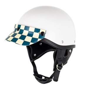 Motorcycle Helmet Visor Anti Glare Brim Triple Snap on Accessory Replacement
