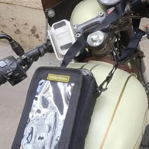 Compact Magnetic Motorcycle Tank Bag for (Mobie Pouch) Mobile Navigation